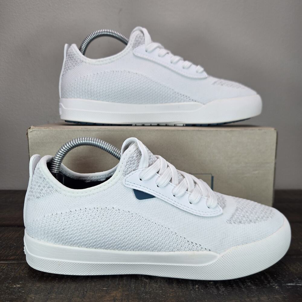 Vessi Weekend Sneaker Womens Size 6 Waterproof Shoes Marble White